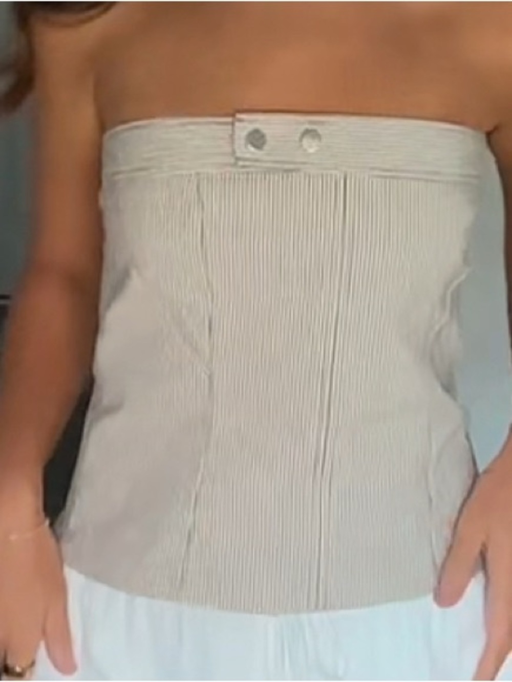 Zara Strapless Top